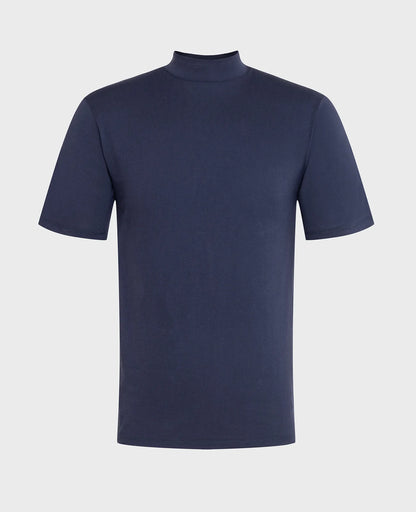 Supima High Neck Tee