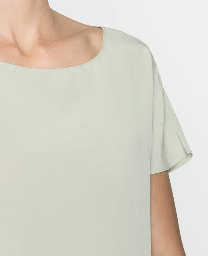 Silk Asymmetic Tee