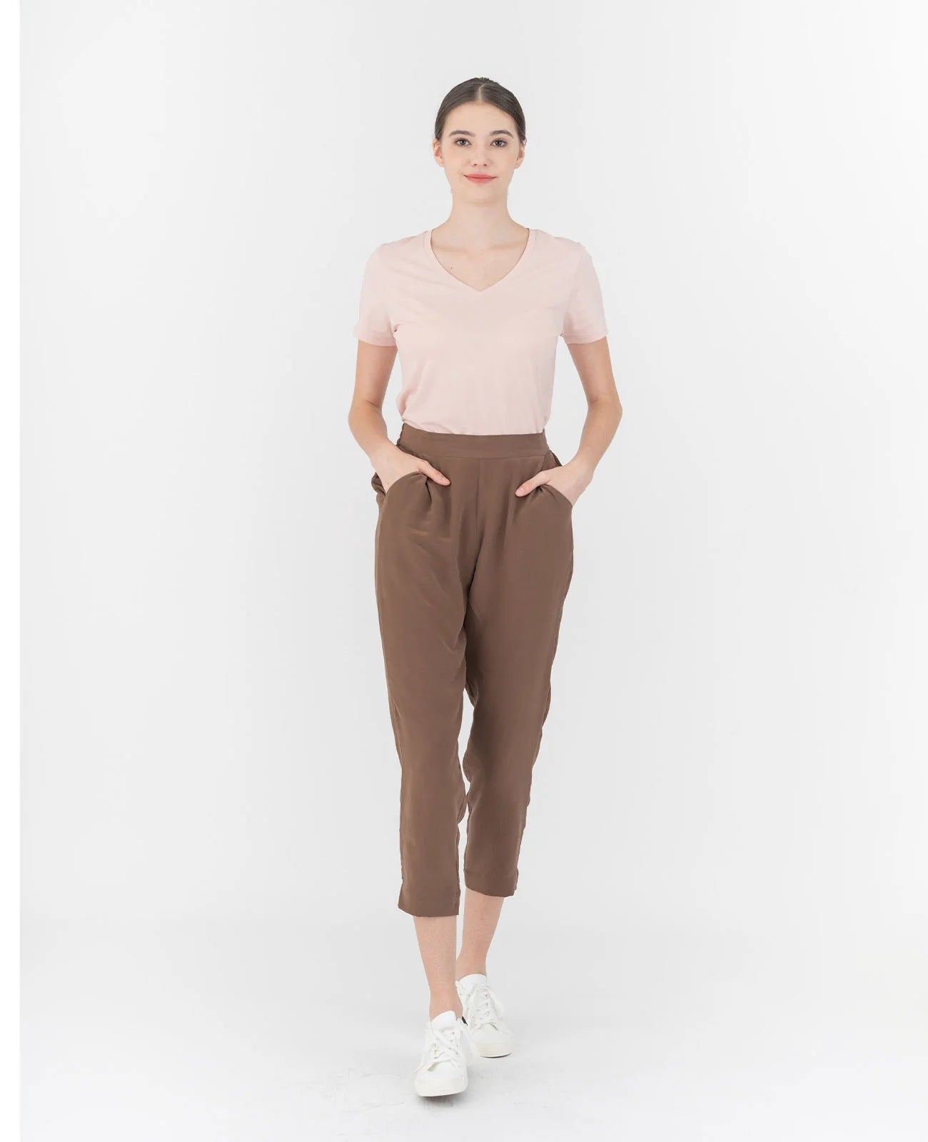 Organic Pima Cotton V-Neck Tee