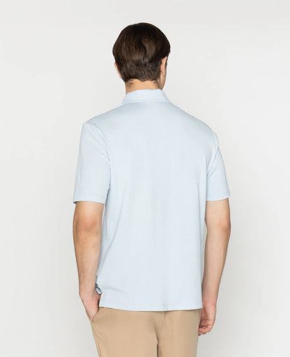 Supima Pique Point Collar Pocket Polo