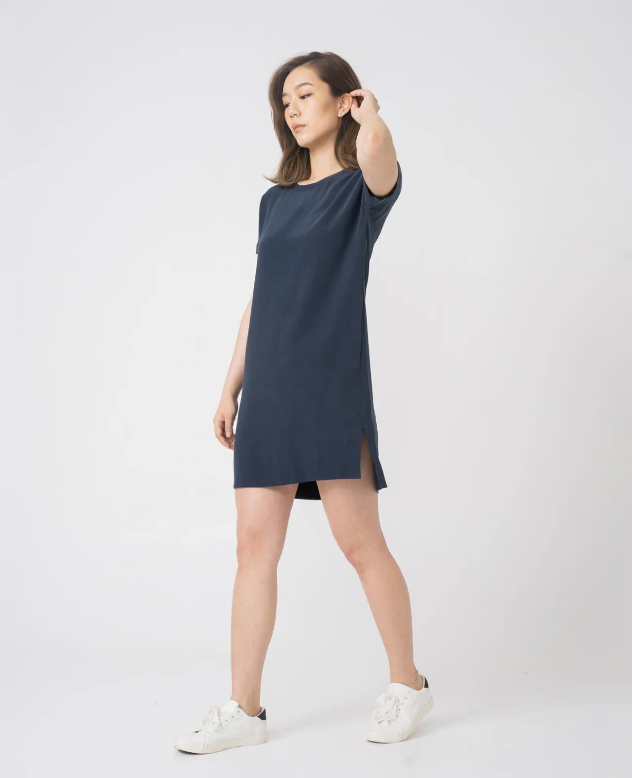 Silk Tee Dress
