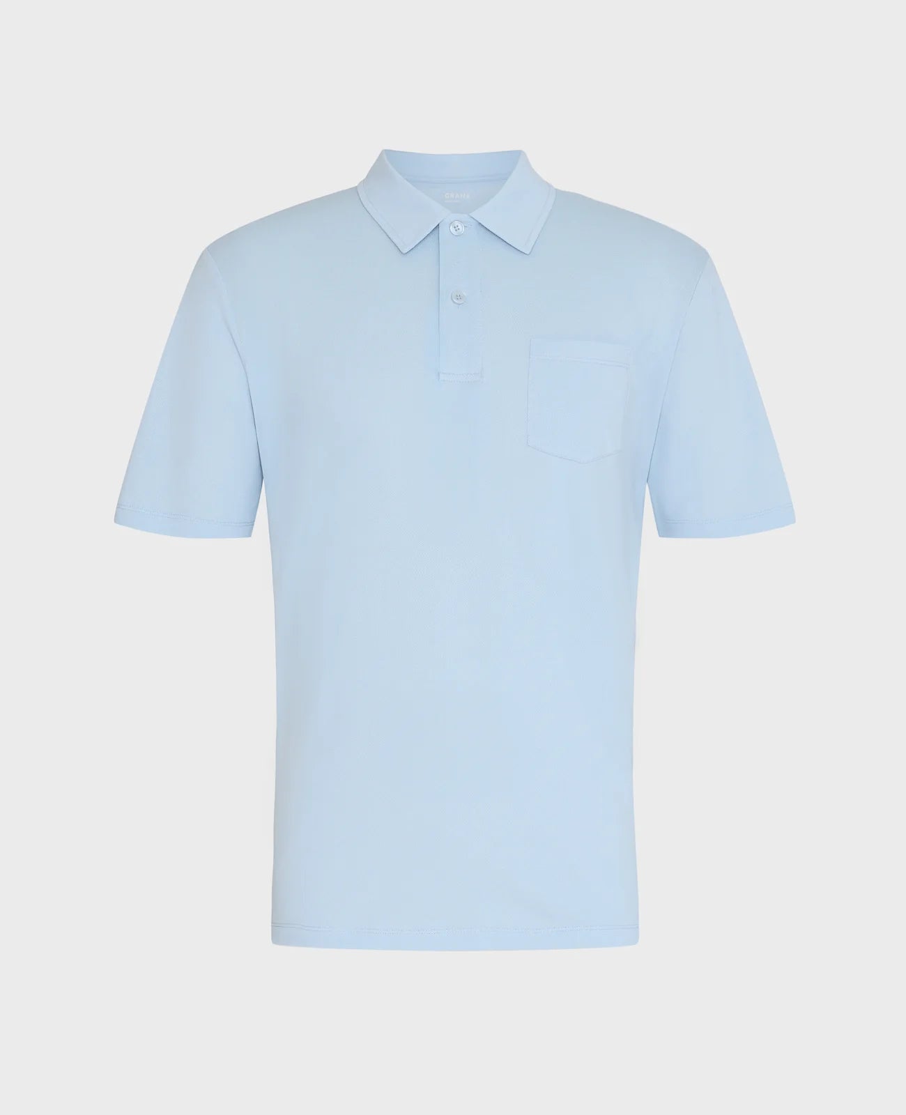 Supima Pique Point Collar Pocket Polo