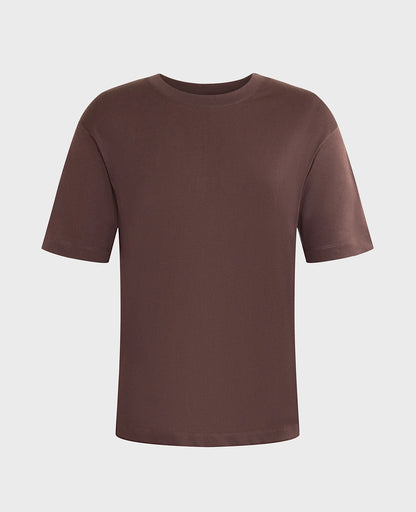 Supima Oversized Crew Neck Tee