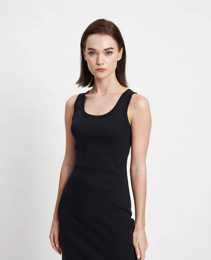 Supima Ribbed Tank Dress