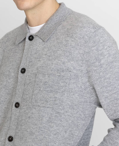 Cashmere Collar Cardigan