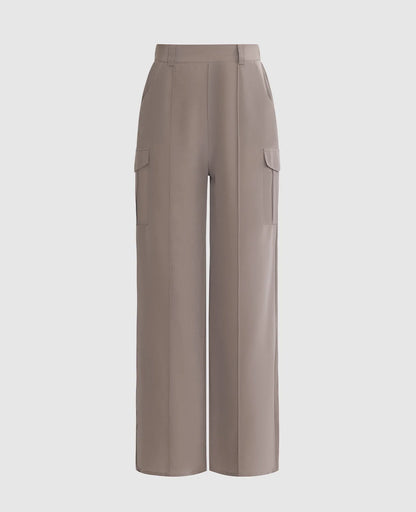 Silk Cargo Pant