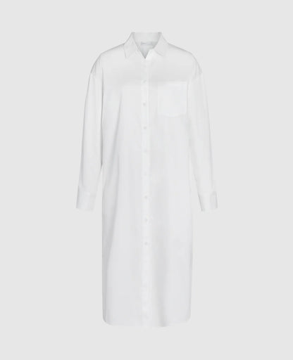 Supima Poplin Shirt Dress