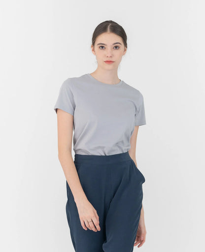 Organic Pima Crew Neck Tee