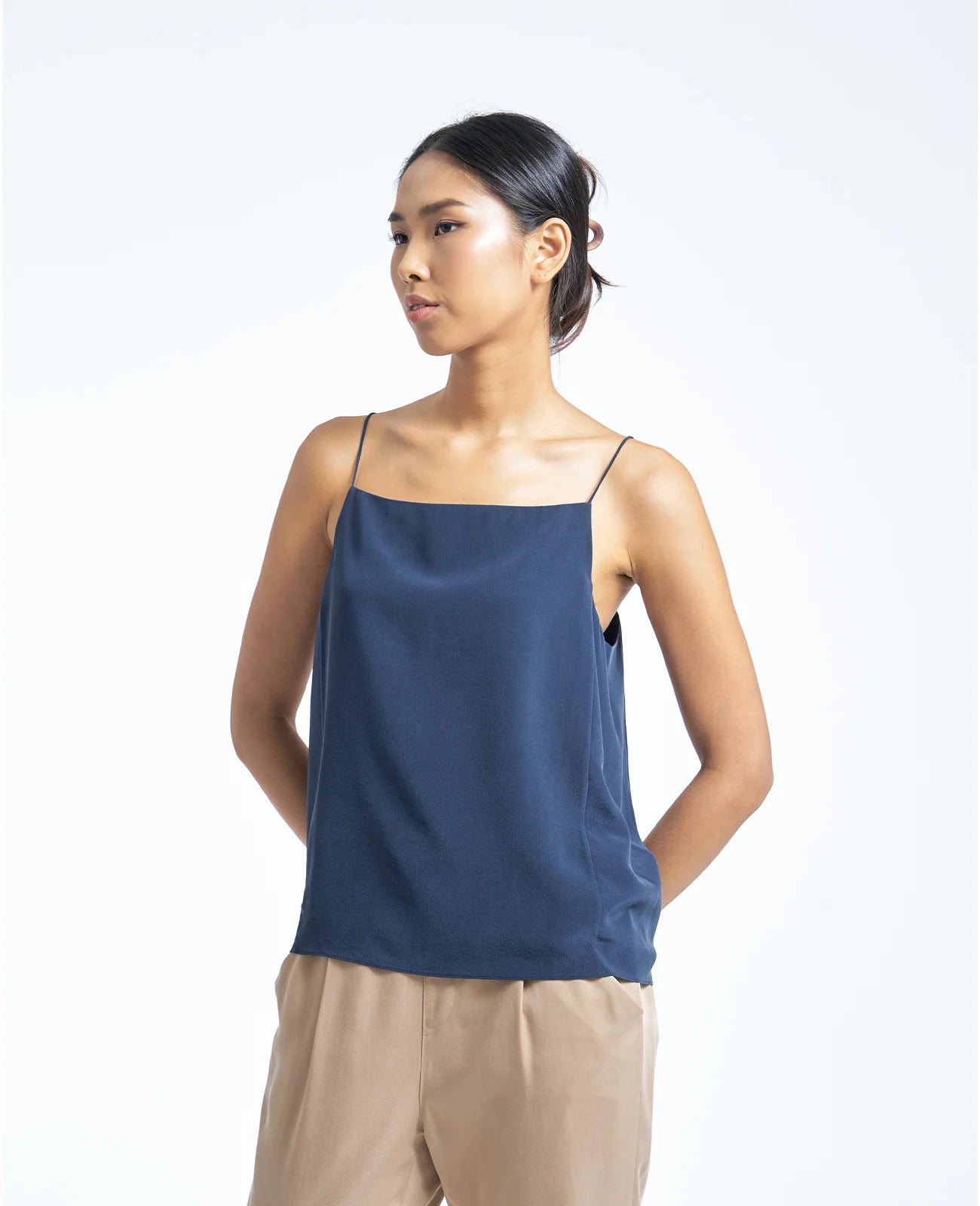 Silk Halter Camisole