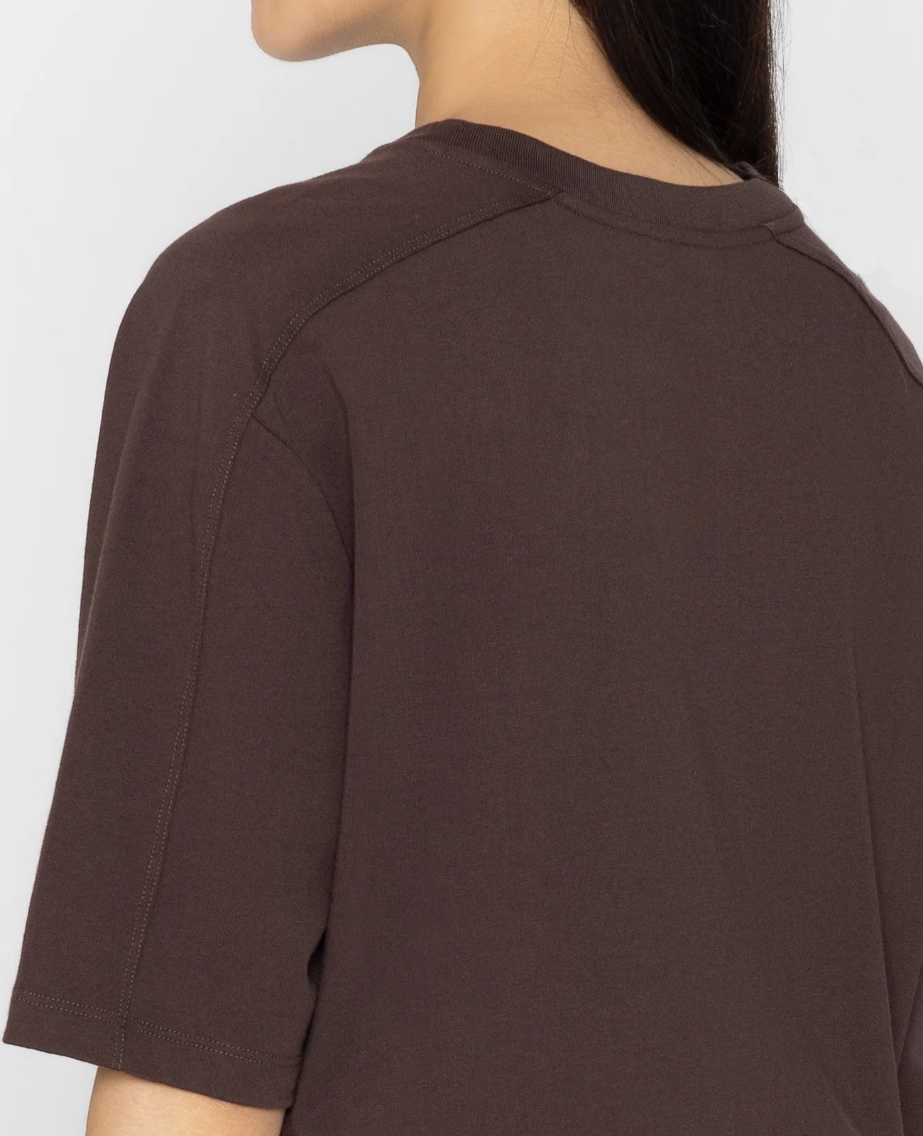 Supima Oversized Half-sleeve Tee