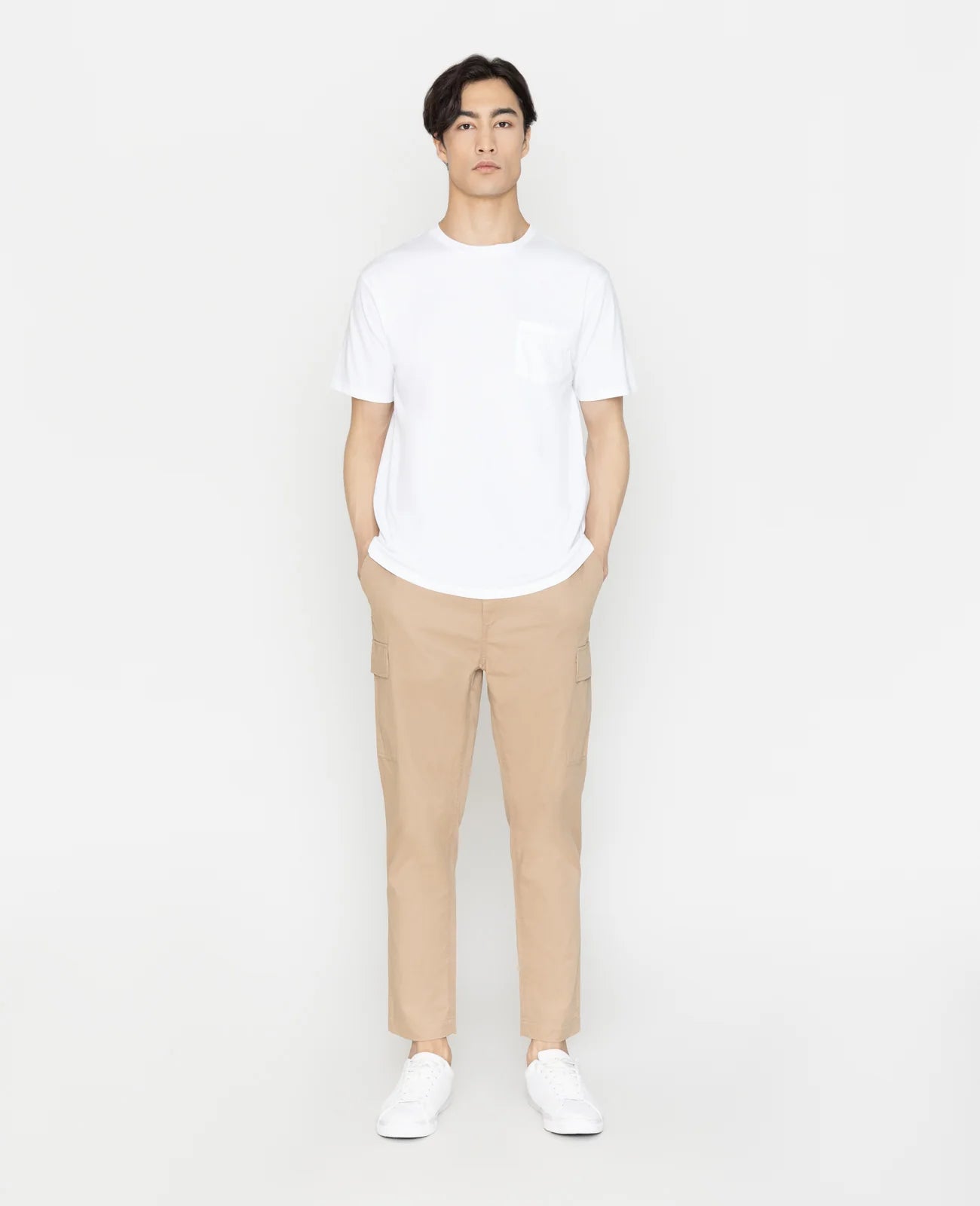 Supima Crew Neck Pocket Tee