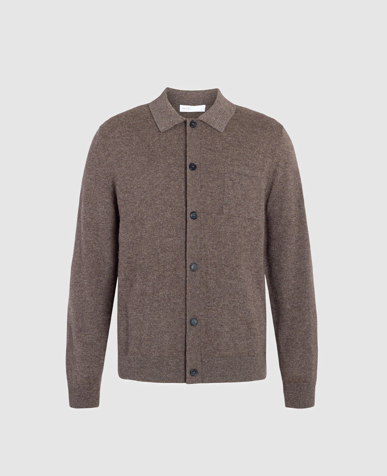 Cashmere Collar Cardigan