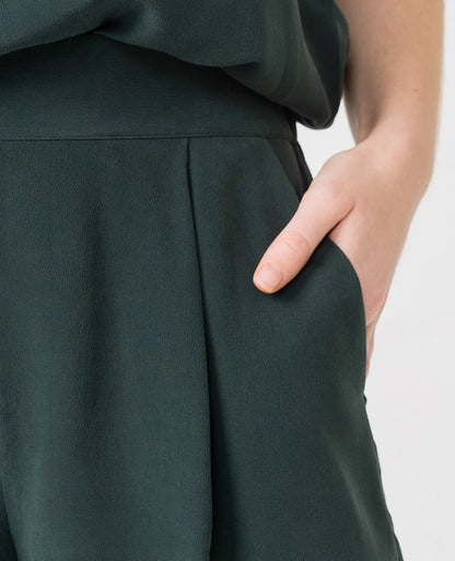 Silk Flat Front Short