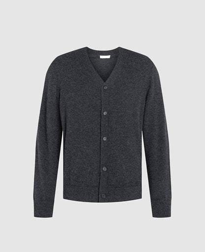 Cashmere V Neck Cardigan