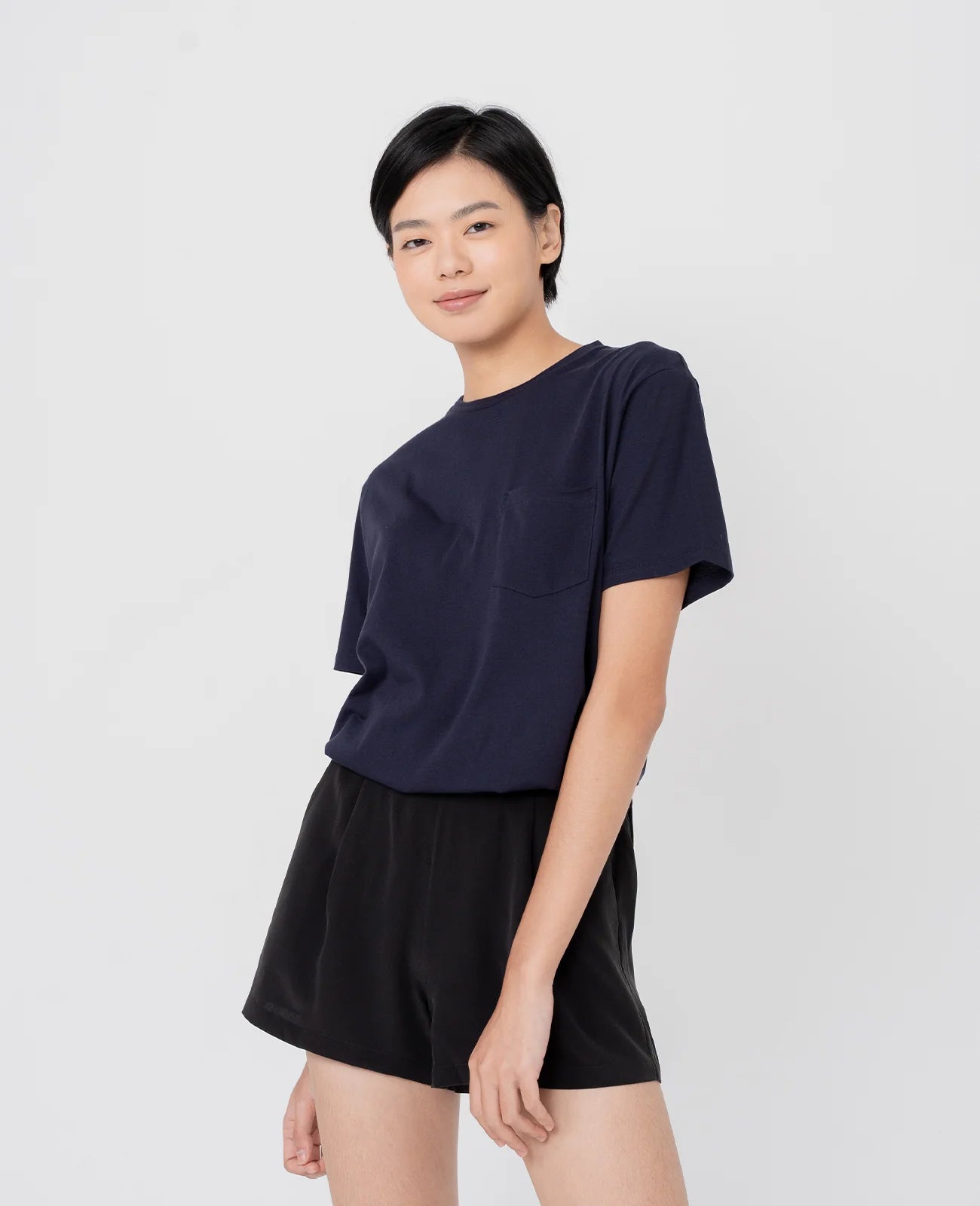 Supima Crew Neck Pocket Tee