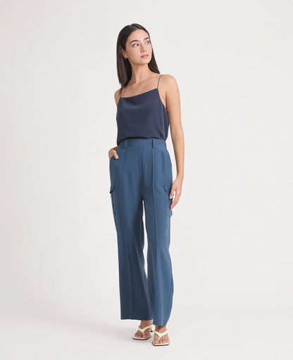 Silk Cargo Pant