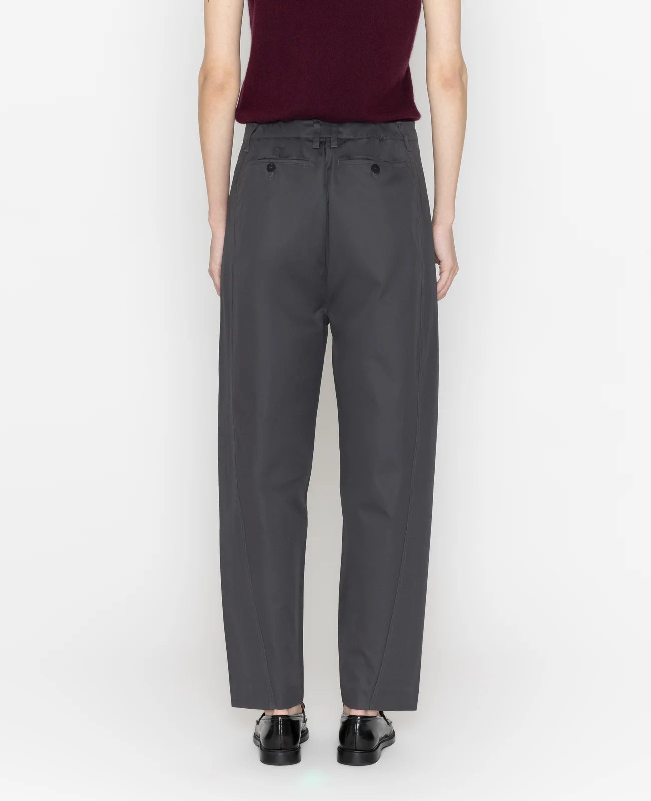 Organic Twisted Seam Tapered Pants