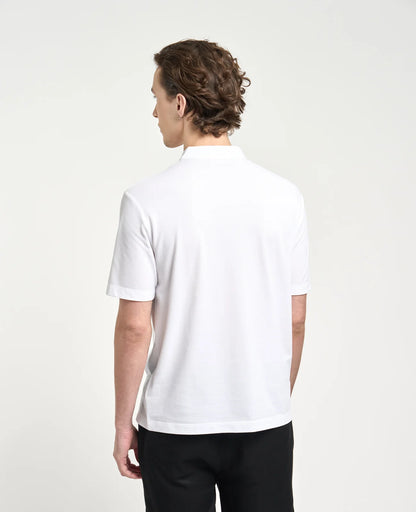 Supima Pique Band Collar Polo