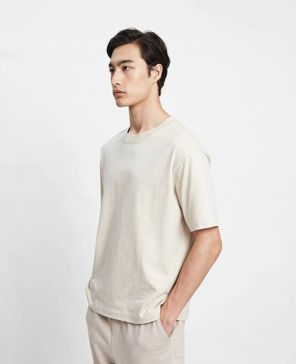 Supima Oversized Crew Neck Tee