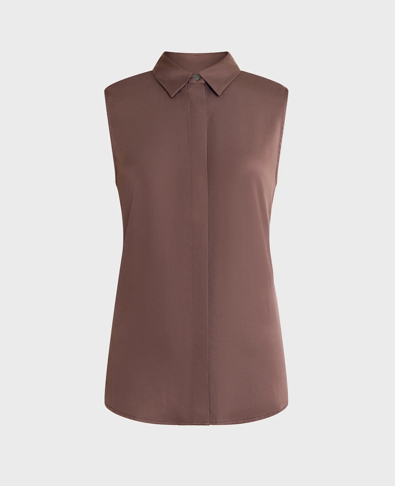 Tencel Sleeveless Shirt