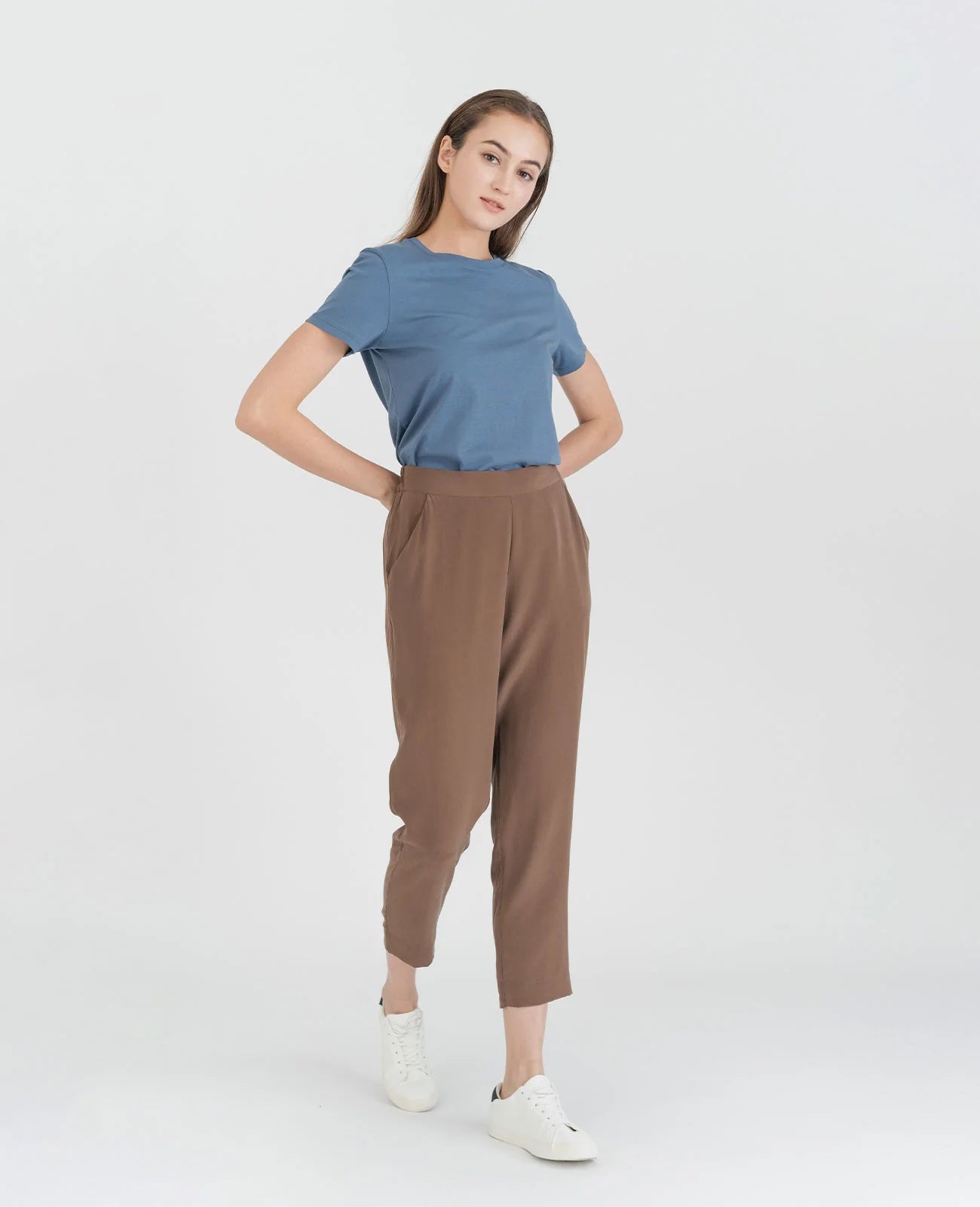 Organic Pima Crew Neck Tee