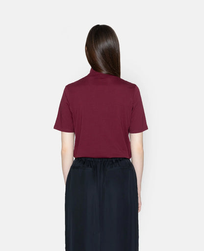 Supima High Neck Tee
