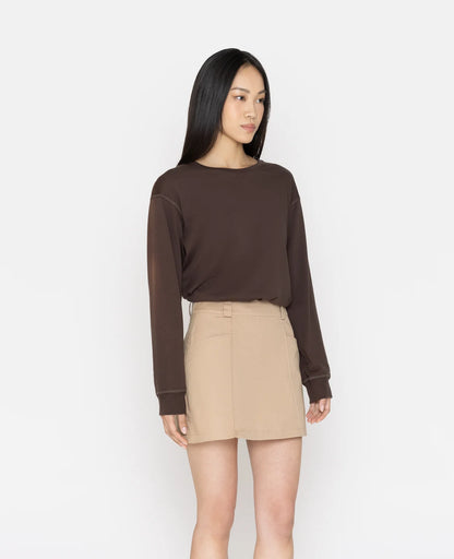 Supima Oversized Long Sleeve Tee