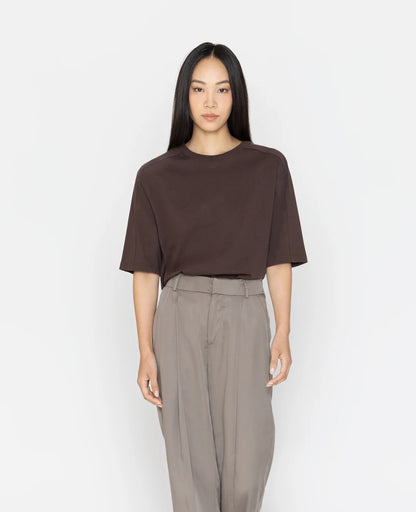 Supima Oversized Half-sleeve Tee