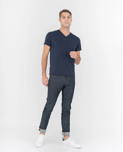 Organic Pima Cotton V-Neck Tee