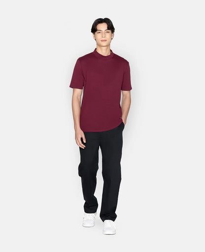 Supima High Neck Tee