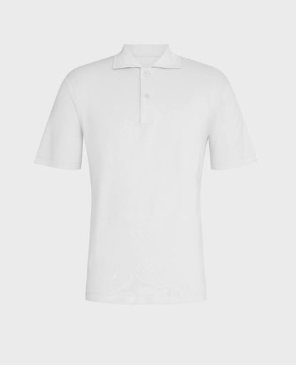 Supima Pique Spread Collar Polo
