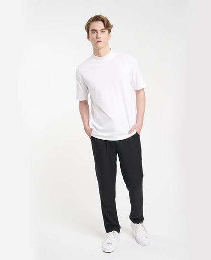 Supima High Neck Tee
