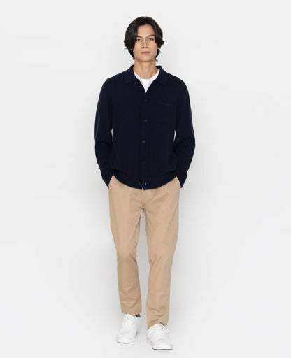 Cashmere Collar Cardigan