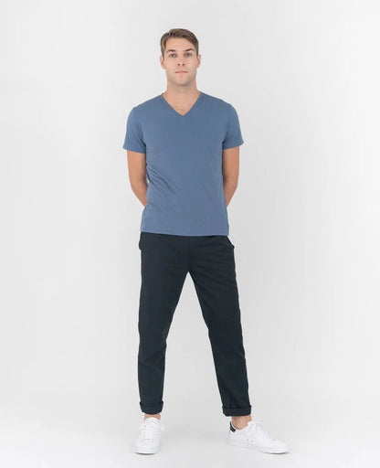 Organic Pima Cotton V-Neck Tee