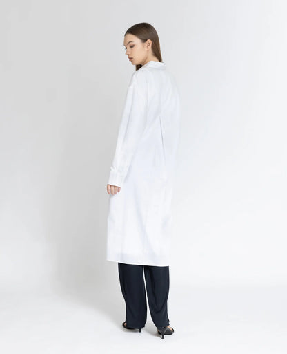 Supima Poplin Shirt Dress