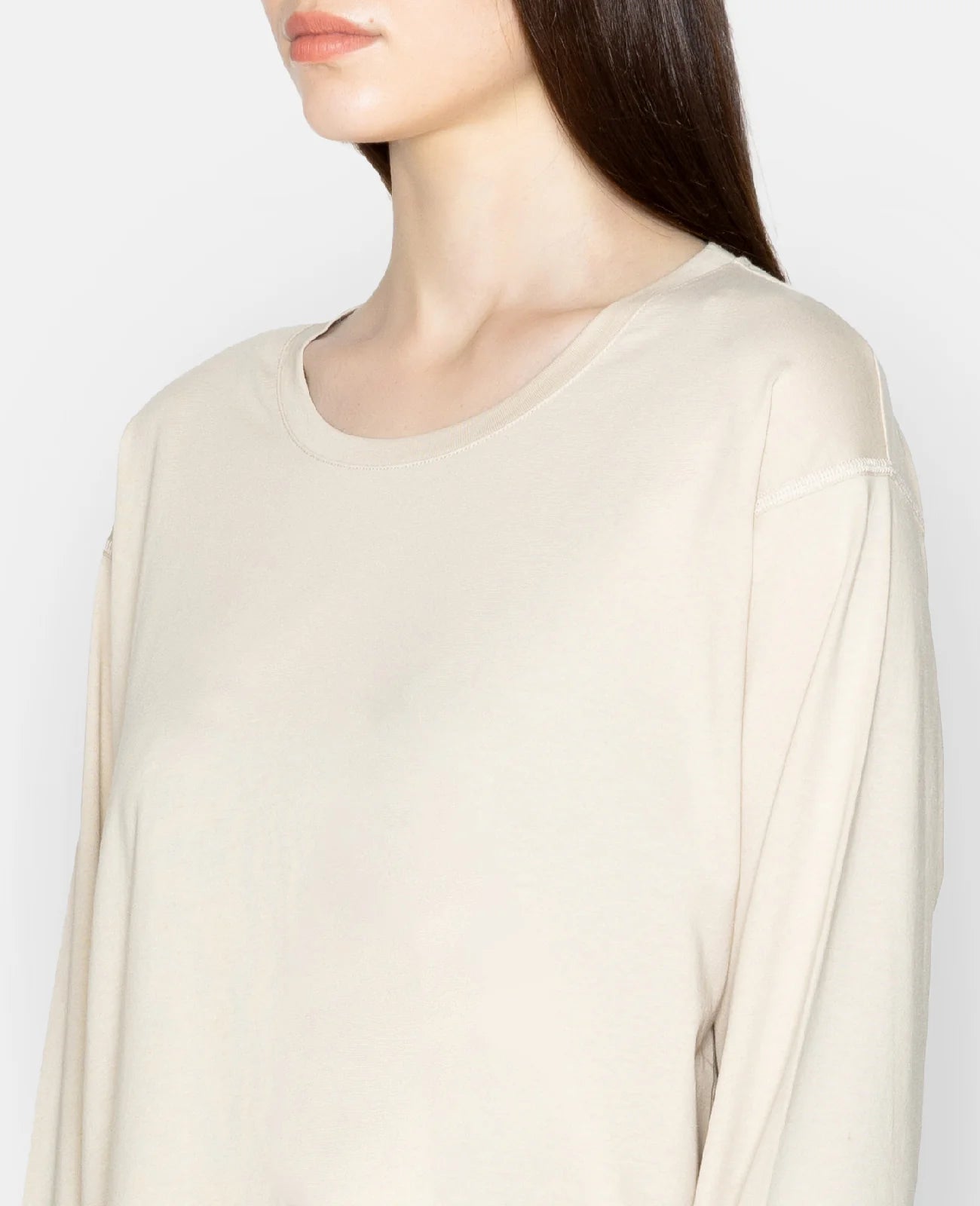 Supima Oversized Long Sleeve Tee