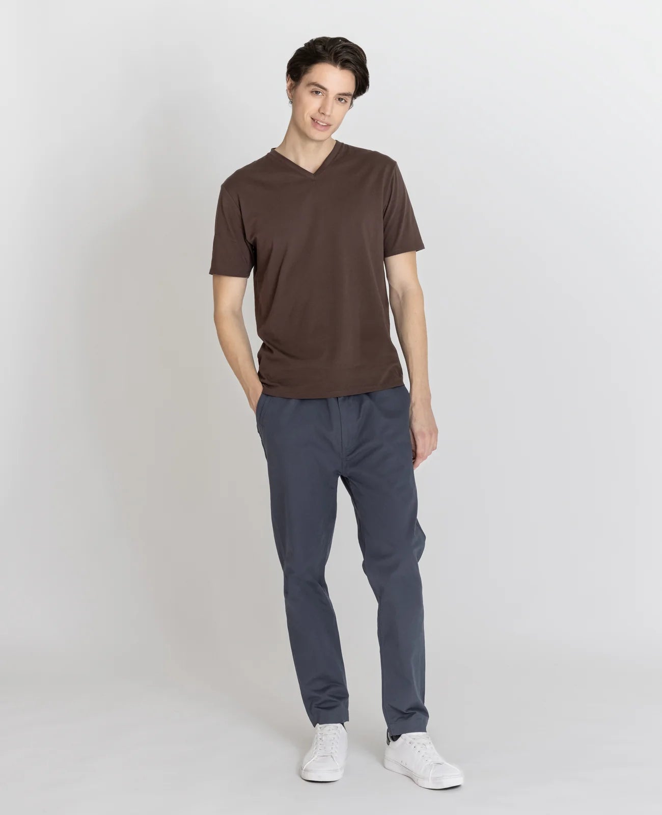 Supima V Neck Tee