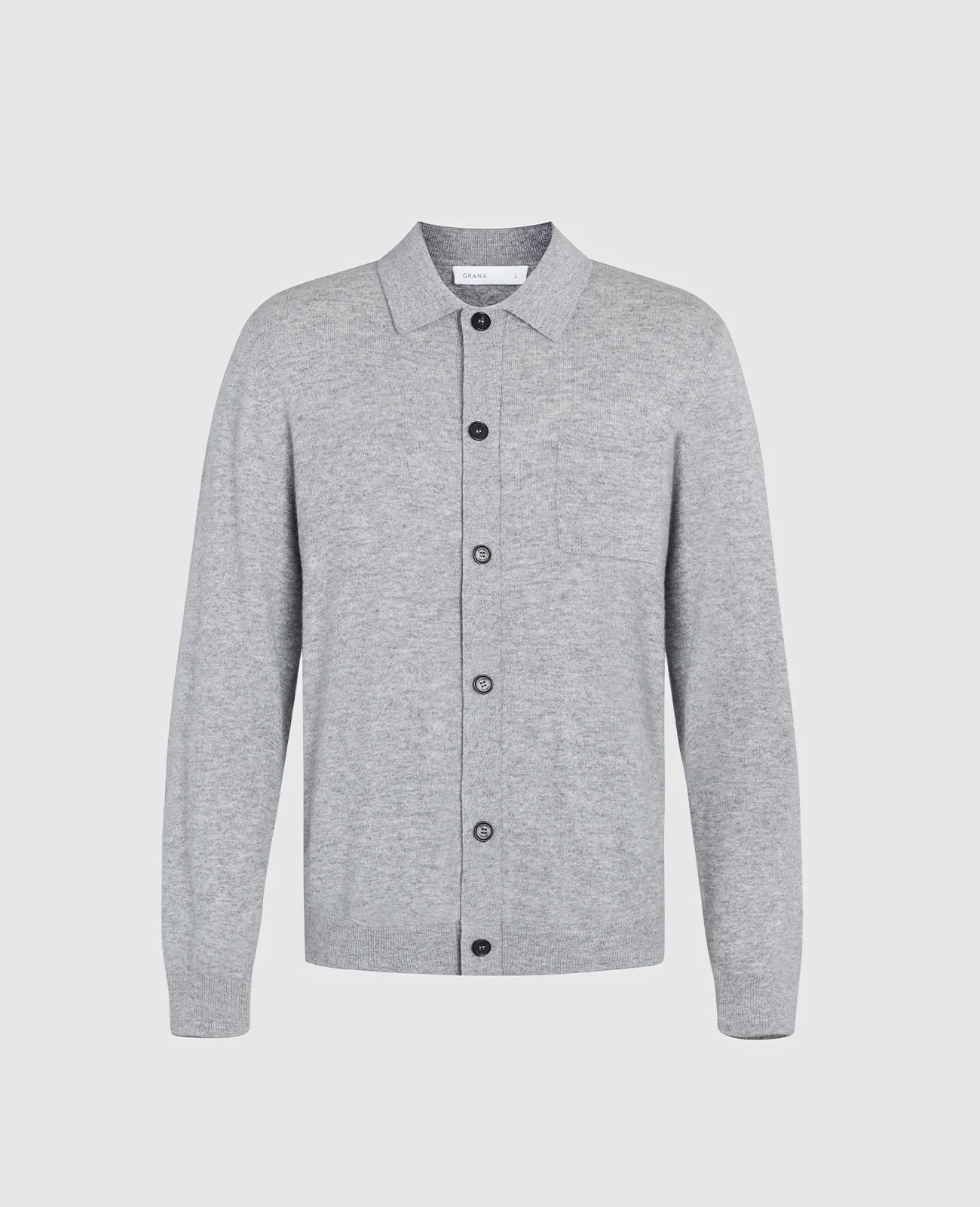 Cashmere Collar Cardigan