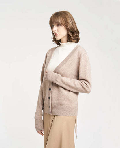Cashmere V-Neck Cardigan