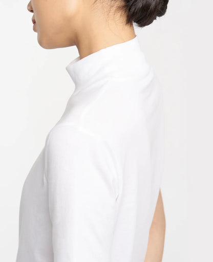 Supima High Neck Tee