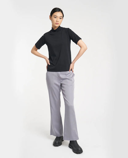 Supima High Neck Tee