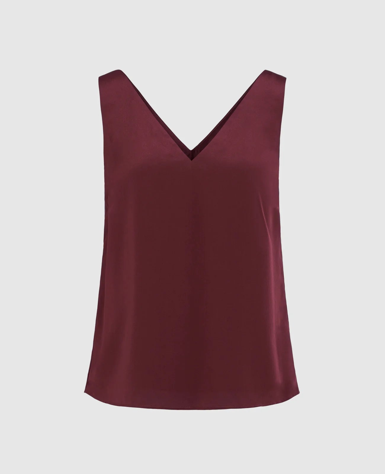 Silk Signature V-neck Tank