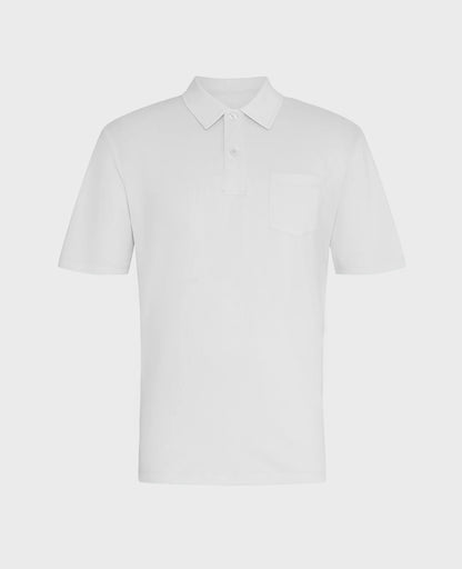 Supima Pique Point Collar Pocket Polo